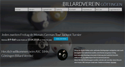 Desktop Screenshot of billard-asc46.de